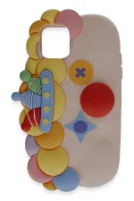 Newface iPhone 12 Kılıf Poky Karakter Silikon Kapak - Desen 7