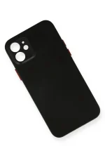 Newface iPhone 12 Kılıf PP Ultra İnce Kapak - Siyah - Görsel 3