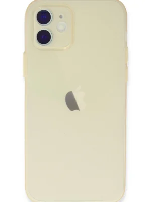 Newface iPhone 12 Kılıf Puma Silikon - Gold