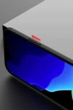 Newface iPhone 12 Kılıf Range Yüzüklü Silikon - Siyah-Kırmızı - Görsel 8