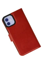 Newface iPhone 12 Kılıf Trend S Plus Kapaklı Kılıf - Kırmızı - Görsel 2