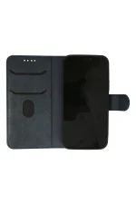 Newface iPhone 12 Kılıf Trend S Plus Kapaklı Kılıf - Lacivert - Görsel 3