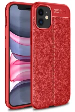 Newface iPhone 12 Mini Kılıf Auto Focus Kapak - Kırmızı