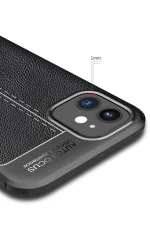 Newface iPhone 12 Mini Kılıf Auto Focus Kapak - Lacivert - Görsel 4