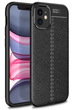 Newface iPhone 12 Mini Kılıf Auto Focus Kapak - Siyah