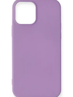 Newface iPhone 12 Mini Kılıf First Silikon - Lila