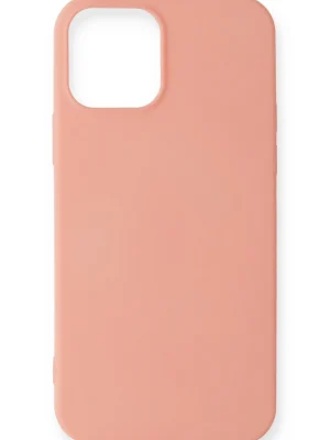 Newface iPhone 12 Mini Kılıf First Silikon - Pudra