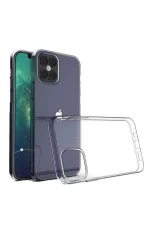 Newface iPhone 12 Mini Kılıf Lüx Şeffaf Silikon - Görsel 3