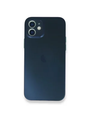 Newface iPhone 12 Mini Kılıf PP Ultra İnce Kapak - Mavi