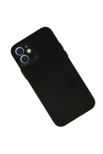 Newface iPhone 12 Mini Kılıf PP Ultra İnce Kapak - Siyah - Görsel 2