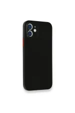 Newface iPhone 12 Mini Kılıf PP Ultra İnce Kapak - Siyah - Görsel 3