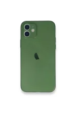 Newface iPhone 12 Mini Kılıf PP Ultra İnce Kapak - Yeşil