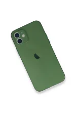 Newface iPhone 12 Mini Kılıf PP Ultra İnce Kapak - Yeşil - Görsel 3