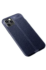 Newface iPhone 12 Pro Kılıf Auto Focus Kapak - Lacivert - Görsel 2