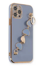 Newface iPhone 12 Pro Kılıf Esila Silikon - Gri