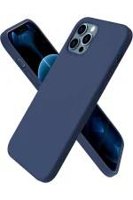 Newface iPhone 12 Pro Kılıf First Silikon - Lacivert