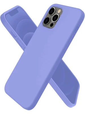 Newface iPhone 12 Pro Kılıf First Silikon - Mor