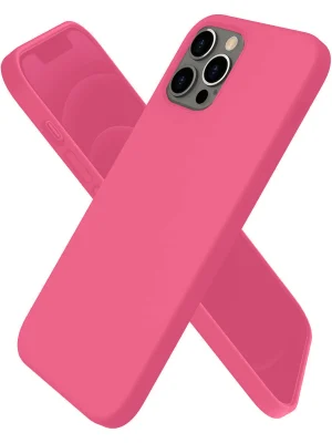 Newface iPhone 12 Pro Kılıf First Silikon - Pembe