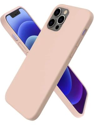 Newface iPhone 12 Pro Kılıf First Silikon - Pudra