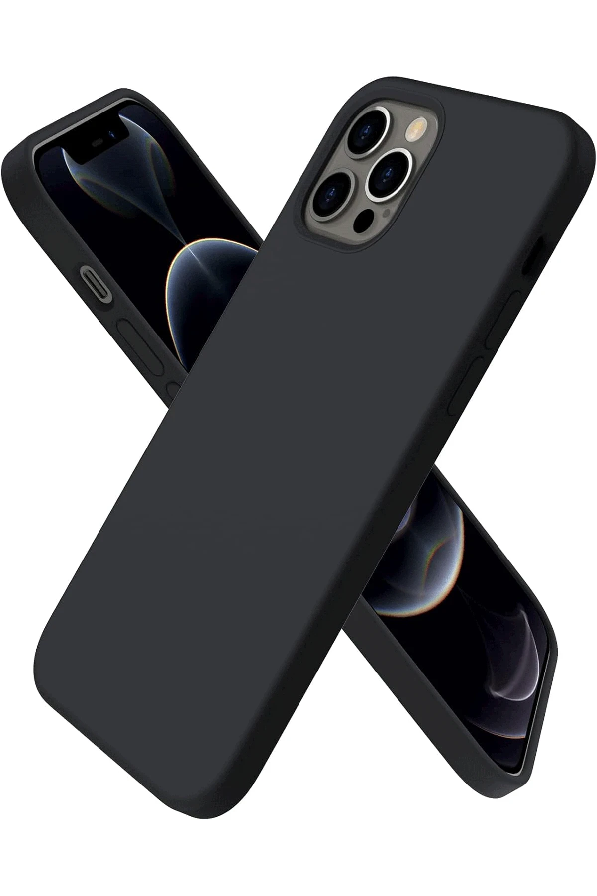 newface-iphone-12-pro-kilif-first-silikon-siyah-default.webp Newface iPhone 12 Pro Kılıf First Silikon - Siyah - Görsel 1