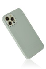 Newface iPhone 12 Pro Max Kılıf Glass Kapak - Turkuaz - Görsel 3