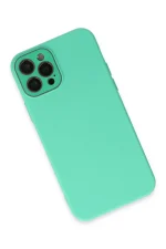 Newface iPhone 12 Pro Kılıf Lansman Glass Kapak - Turkuaz - Görsel 2