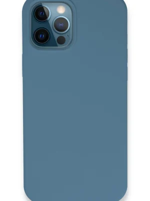 Newface iPhone 12 Pro Kılıf Lansman Legant Silikon - Açık Mavi