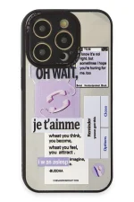 Newface iPhone 12 Pro Kılıf Mirror Desenli Kapak - Mirror - 4 - Görsel 2