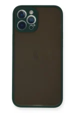 Newface iPhone 12 Pro Kılıf Montreal Silikon Kapak - Yeşil