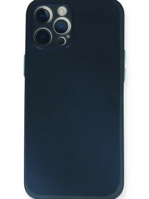 Newface iPhone 12 Pro Kılıf PP Ultra İnce Kapak - Mavi
