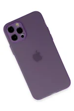 Newface iPhone 12 Pro Kılıf Puma Silikon - Koyu Mor - Görsel 2
