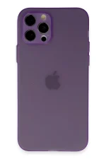 Newface iPhone 12 Pro Kılıf Puma Silikon - Koyu Mor