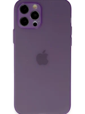 Newface iPhone 12 Pro Kılıf Puma Silikon - Koyu Mor