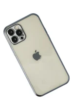 Newface iPhone 12 Pro Kılıf Razer Lensli Silikon - Mavi - Görsel 2