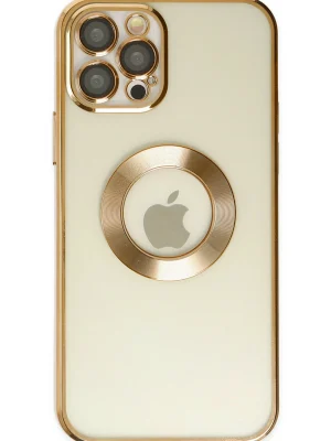 Newface iPhone 12 Pro Kılıf Slot Silikon - Gold