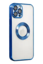 Newface iPhone 12 Pro Kılıf Slot Silikon - Mavi - Görsel 2