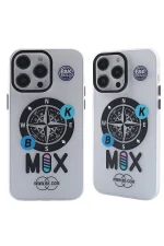 Newface iPhone 12 Pro Max Kılıf Apollo Magneticsafe Desenli Kapak - Apollo Şeffaf - 3