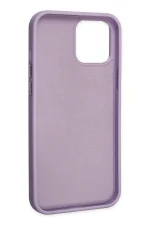 Newface iPhone 12 Pro Max Kılıf Asya Deri Silikon - Lila - Görsel 4