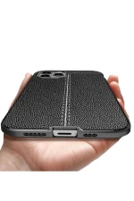 Newface iPhone 12 Pro Max Kılıf Auto Focus Kapak - Kırmızı - Görsel 5