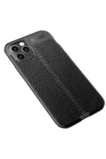 Newface iPhone 12 Pro Max Kılıf Auto Focus Kapak - Siyah - Görsel 2