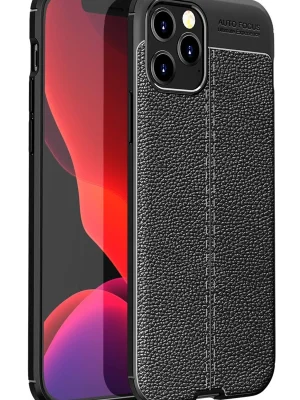 Newface iPhone 12 Pro Max Kılıf Auto Focus Kapak - Siyah