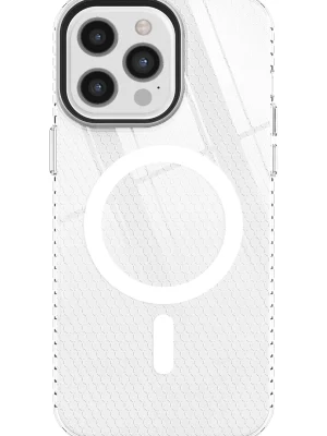 Newface iPhone 12 Pro Max Kılıf Beta Magneticsafe Silikon - Şeffaf