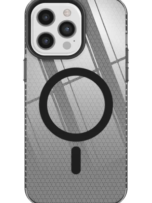 Newface iPhone 12 Pro Max Kılıf Beta Magneticsafe Silikon - Siyah