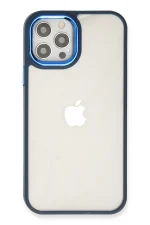 Newface iPhone 12 Pro Max Kılıf Dora Kapak - Mavi - Görsel 3