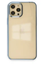 Newface iPhone 12 Pro Max Kılıf Element Silikon - Mavi