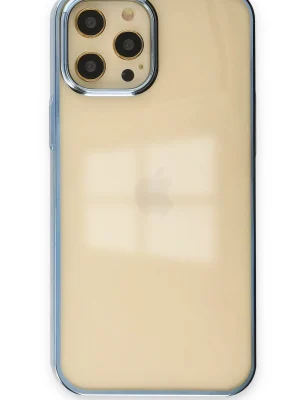 Newface iPhone 12 Pro Max Kılıf Element Silikon - Mavi