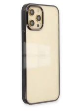 Newface iPhone 12 Pro Max Kılıf Element Silikon - Siyah - Görsel 2