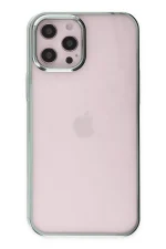 Newface iPhone 12 Pro Max Kılıf Element Silikon - Yeşil