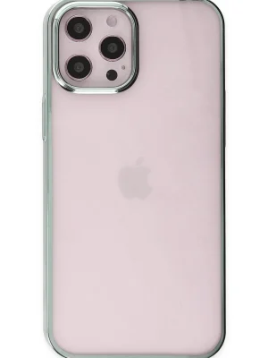 Newface iPhone 12 Pro Max Kılıf Element Silikon - Yeşil