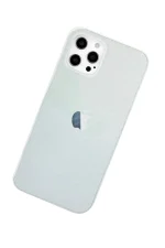 Newface iPhone 12 Pro Max Kılıf Karbon PP Silikon - Şeffaf - Görsel 3